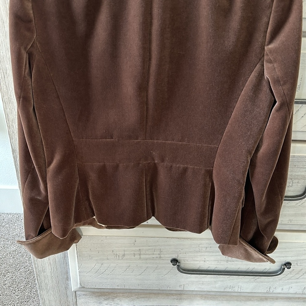 Vintage J.CREW Ecole Velvet Blazer - Picture 8 of 8